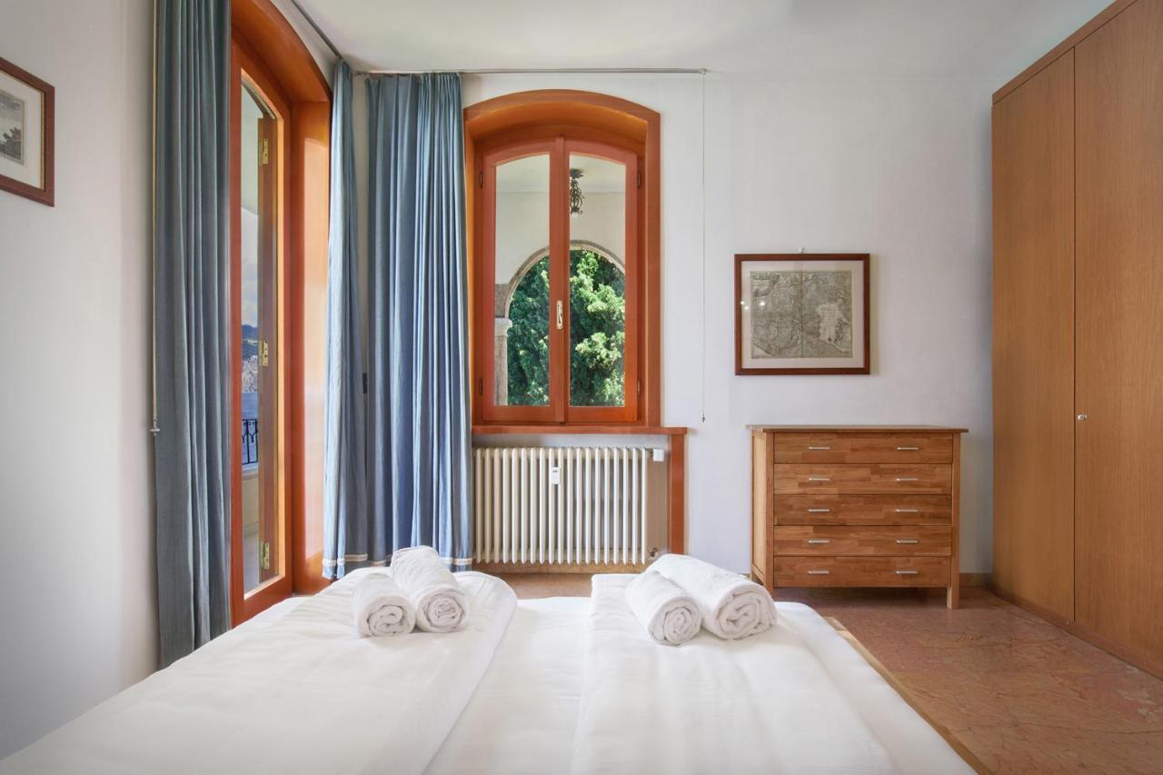 Villa Francesca-Grande Appartamento In Riva Al Lago Бренцоне-суль-Гарда Экстерьер фото